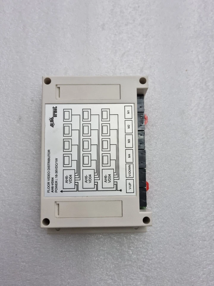 One Alba Urmet AH6VD04 Floor Video Distributor Module 18-36Vdc/1W